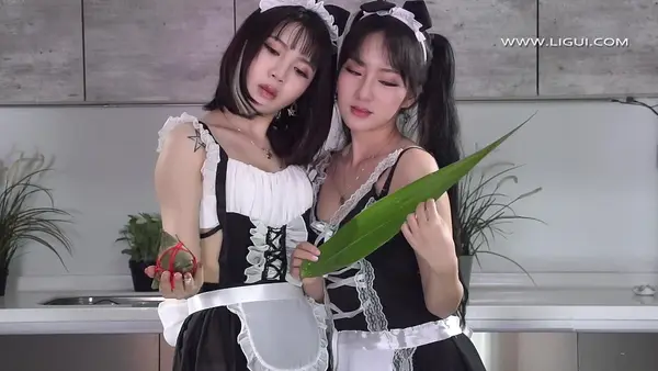 [Ligui丽柜]HD视频 2021.06.12 《双生花-香莲粽情》小七&汐汐 9